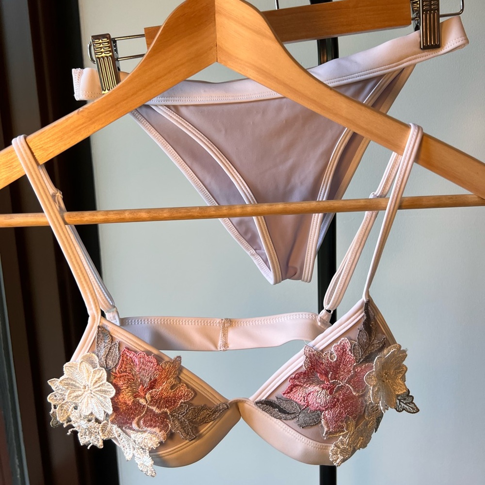 Colorblock Bikini (S top, M bottom)